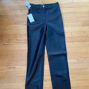 Aritizia Melina Vegan Leather Pant